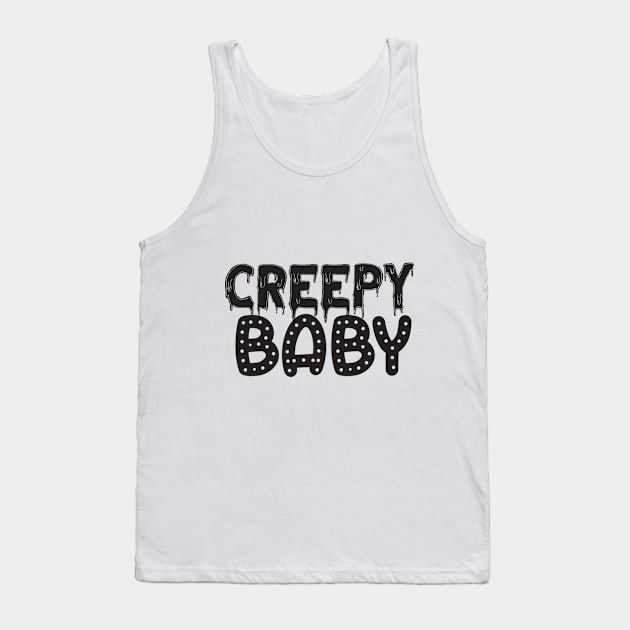 Creepy Baby Tank Top by BunnyCreative